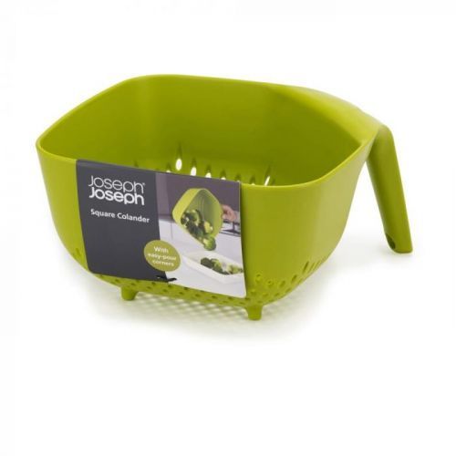 Veľké zelené kubické cedidlo Joseph Joseph Square Colander