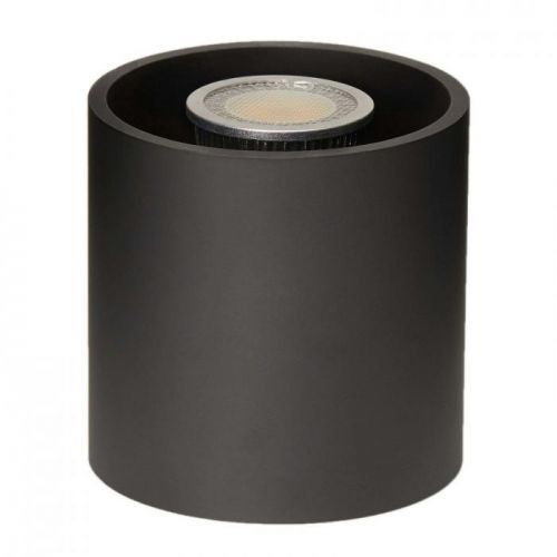 Lindby Parvin hliníkové Downlight, okrúhle, čierne