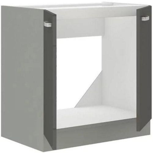 Skrinka do kuchyne Grey 80ZL 2F BB