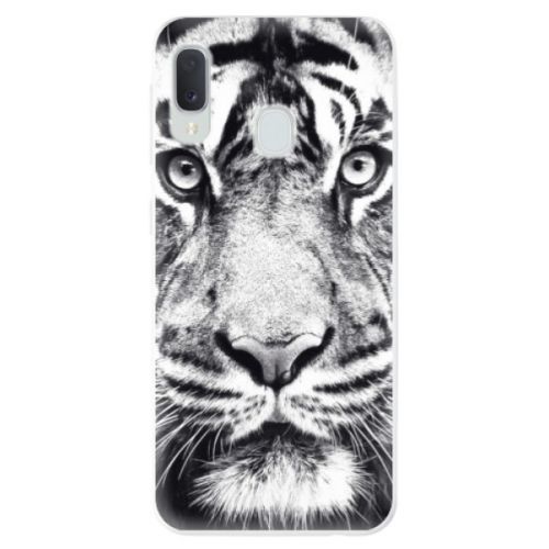 Odolné silikónové puzdro iSaprio - Tiger Face - Samsung Galaxy A20e