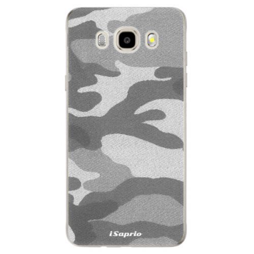 Odolné silikónové puzdro iSaprio - Gray Camuflage 02 - Samsung Galaxy J5 2016