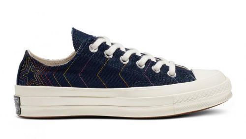Converse Chuck Taylor All Star '70 Exploding Rainbow Star modré 164967C