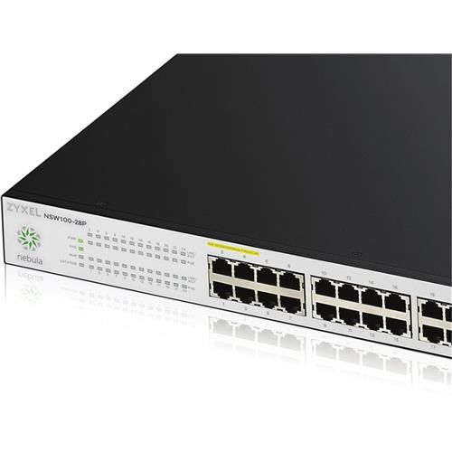 Zyxel 24G 4SFP Gb Nebula Cloud Man.POE NSW100-28P NSW100-28P-EU0101F