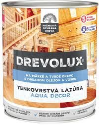 Chemolak Drevolux Aqua Decor - vodouriediteľná lazúra s olejom a voskom - gaštan - 2,5 L