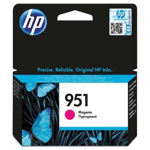 HP originál ink CN051AE, HP 951, magenta, 700str., pre HP Officejet Pro 276dw, 8100 ePrinter