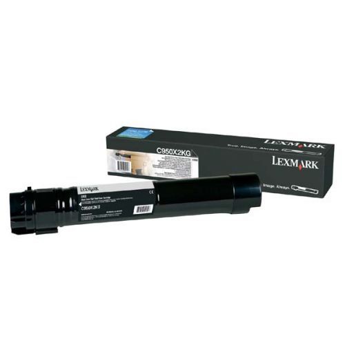 Lexmark originál toner C950X2KG, black, 32000str., Lexmark C950