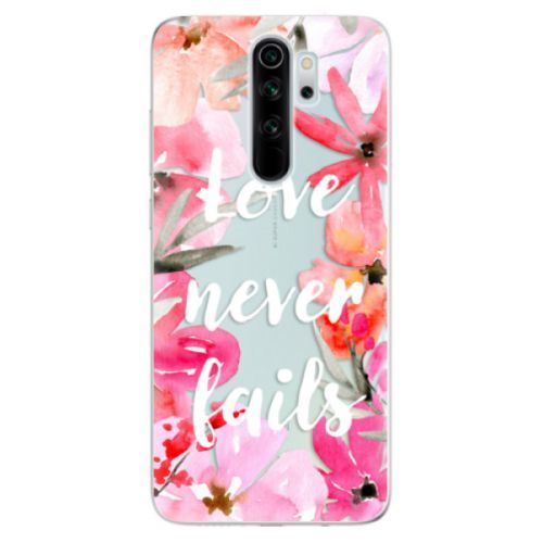 Odolné silikónové puzdro iSaprio - Love Never Fails - Xiaomi Redmi Note 8 Pro