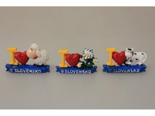 Magnetka I love Slovensko mix