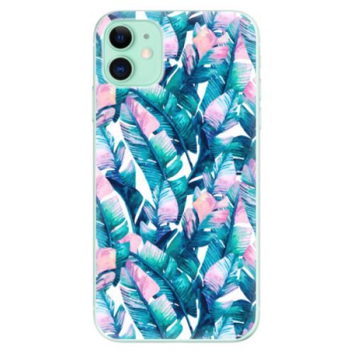 Odolné silikónové puzdro iSaprio - Palm Leaves 03 - iPhone 11