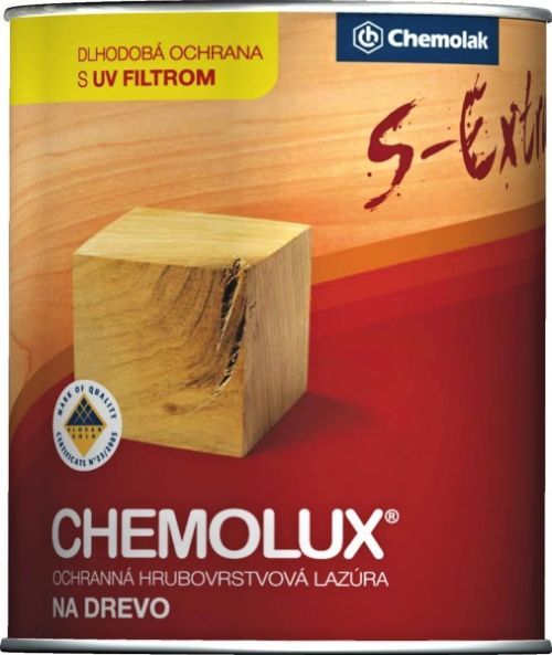 Chemolak S 1025 Chemolux Extra - hrubovrstvová lazúra na drevo - 162 - lipa - 2,5 L