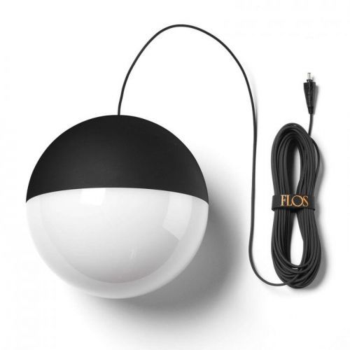 FLOS String light – závesná lampa, 12m kábel, guľa