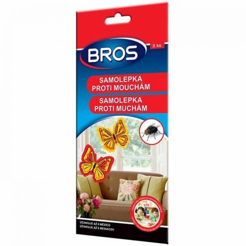 Samolepka BROS na mouchy 2ks