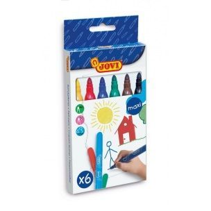 JOVI Fixy hrubé MAXI 6ks - súprava g