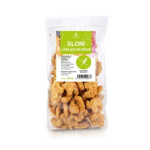 Allnature Slony jablko-škorica 80 g
