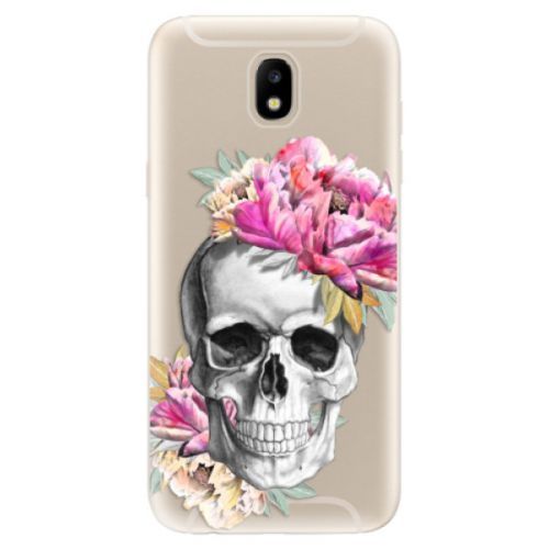 Odolné silikónové puzdro iSaprio - Pretty Skull - Samsung Galaxy J5 2017