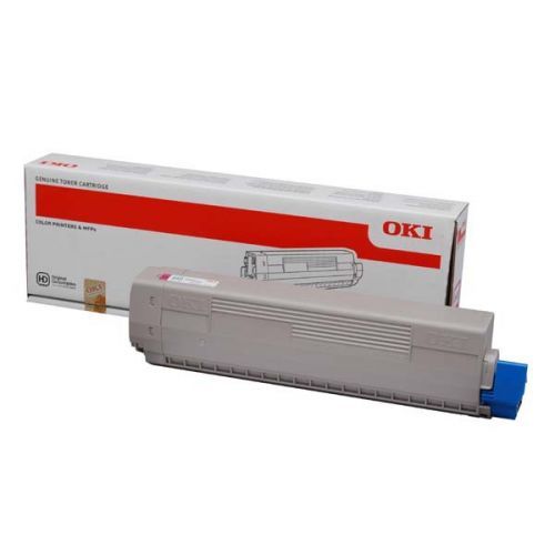 OKI originál toner 44844614, magenta, 7300str., OKI C822