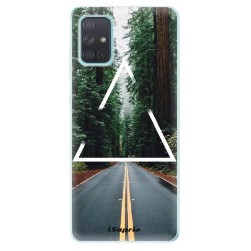 Odolné silikónové puzdro iSaprio - Triangle 01 - Samsung Galaxy A71