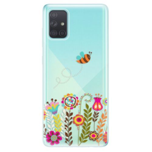 Odolné silikónové puzdro iSaprio - Bee 01 - Samsung Galaxy A71