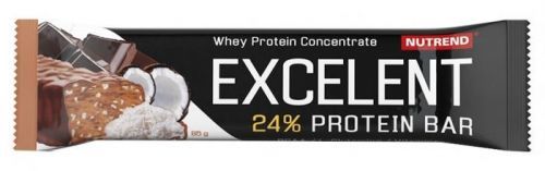 NUTREND EXCELENT protein bar 85g čokoláda+kokos