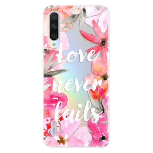 Odolné silikónové puzdro iSaprio - Love Never Fails - Xiaomi Mi A3