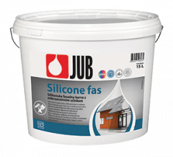 JUB SILICONE FAS - silikónová mikroarmová fasádna farba - biely - 15 l