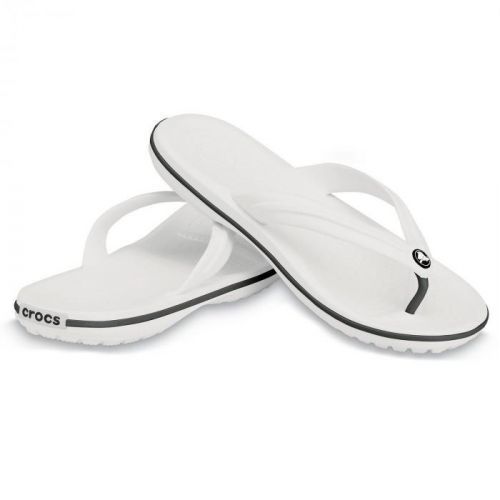Šlapky CROCS Crocband Flip White Biela EU 37-38