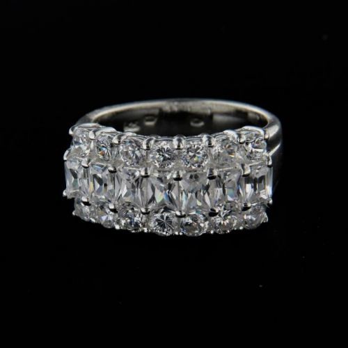 Strieborný prsteň 14325