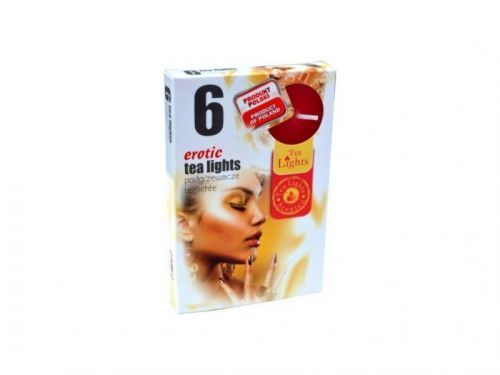 Sviečky čaj.6ks erotic