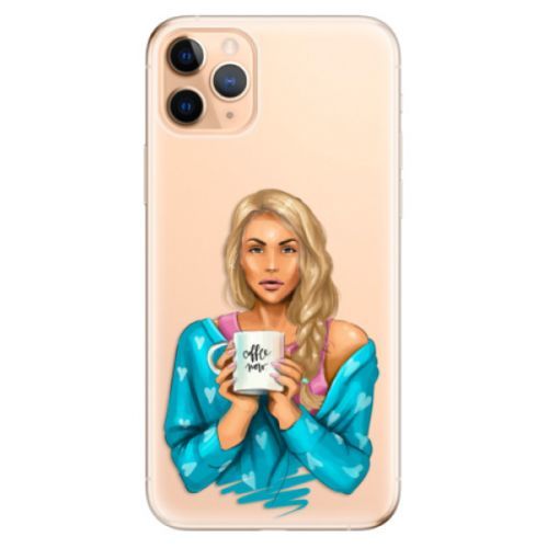 Odolné silikónové puzdro iSaprio - Coffe Now - Blond - iPhone 11 Pro Max