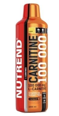 NUTREND CARNITINE 100000, 1000ml, pomaranč