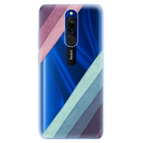 Odolné silikónové puzdro iSaprio - Glitter Stripes 01 - Xiaomi Redmi 8
