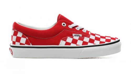 Vans Era Checkerboard Racing Red červené VN0A4BV4S4E