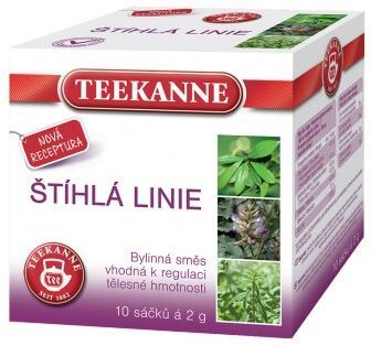 Teekanne Štíhla línia bylinná zmes 10x2g