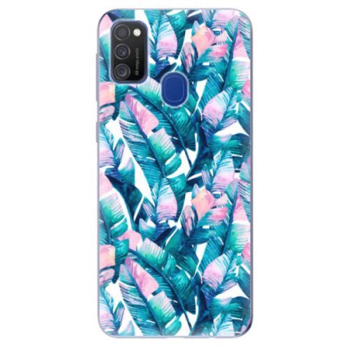 Odolné silikónové puzdro iSaprio - Palm Leaves 03 - Samsung Galaxy M21