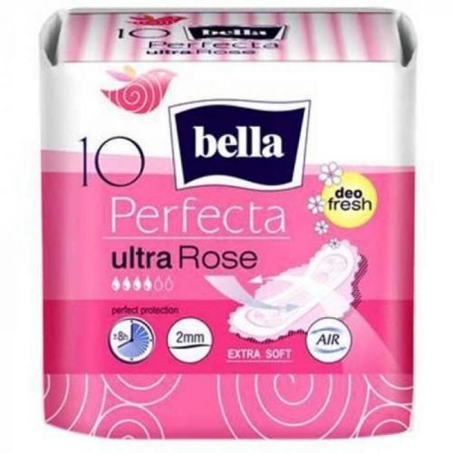 BELLA Hygienické vložky perfecta rose deo 10 kusov v balení