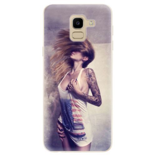 Odolné silikónové puzdro iSaprio - Girl 01 - Samsung Galaxy J6