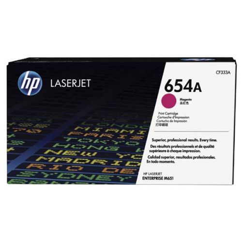 HP originál toner CF333A, magenta, 15000str., HP 654A, HP Color LaserJet Enterprise M651dn, M651n, M651xh