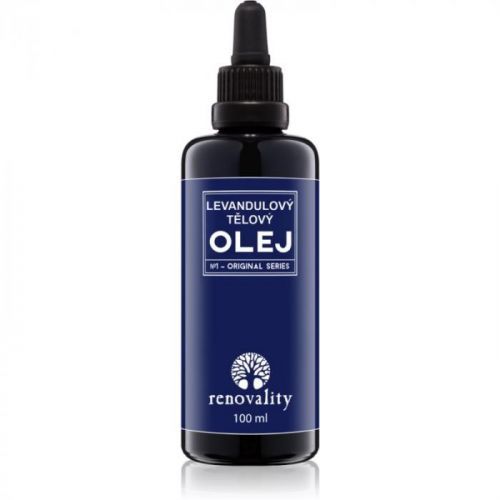 Renovality Original Series masážny telový olej z levandule 100 ml