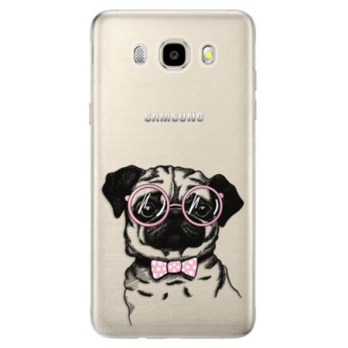 Odolné silikónové puzdro iSaprio - The Pug - Samsung Galaxy J5 2016