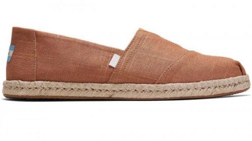 Toms Classic Almond Linen Rope hnedé 10015010
