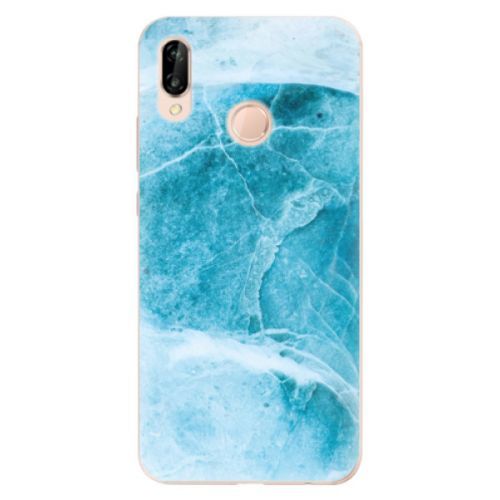 Odolné silikónové puzdro iSaprio - Blue Marble - Huawei P20 Lite