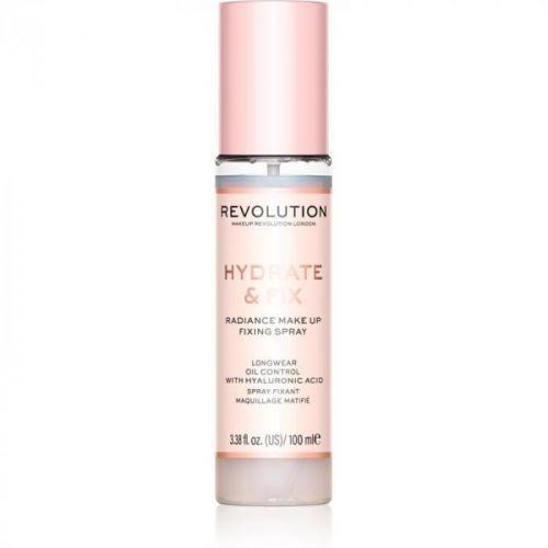 Makeup Revolution Hydrate & Fix fixačný sprej na make-up 100 ml
