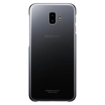 EF-AJ610CBE Samsung Gradation Clear Cover Black pro Galaxy J6+ (EU Blister)