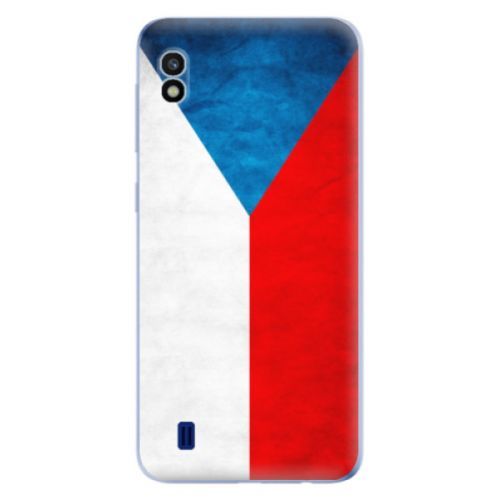 Odolné silikónové puzdro iSaprio - Czech Flag - Samsung Galaxy A10