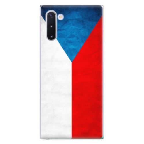 Odolné silikónové puzdro iSaprio - Czech Flag - Samsung Galaxy Note 10