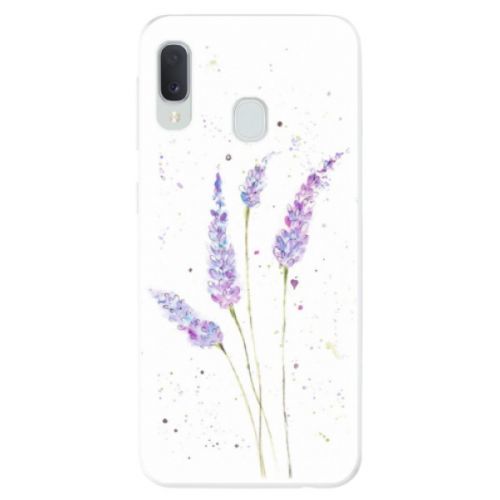Odolné silikónové puzdro iSaprio - Lavender - Samsung Galaxy A20e