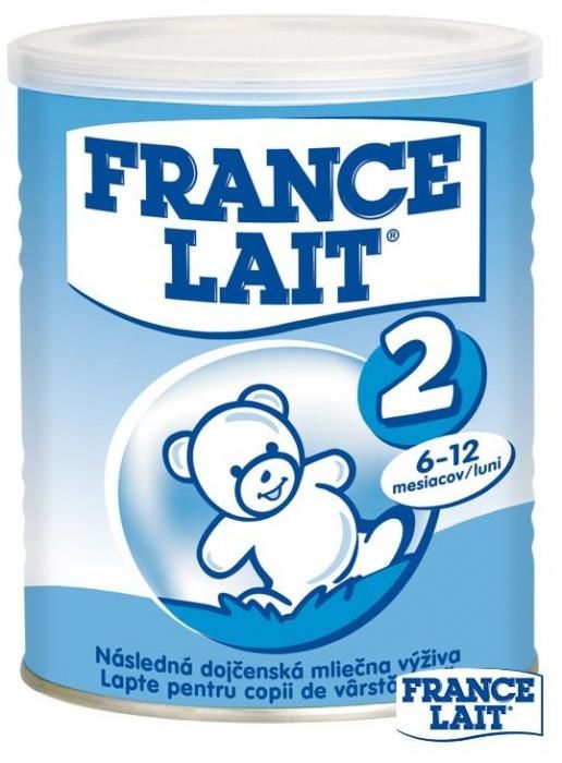 France Lait 2 následná výživa od 6-12 mesiacov 400g