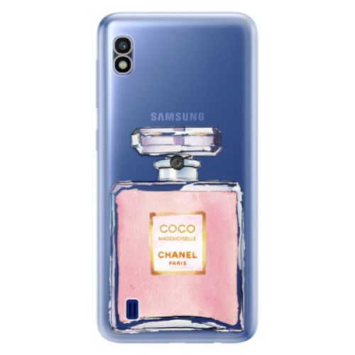 Odolné silikónové puzdro iSaprio - Chanel Rose - Samsung Galaxy A10
