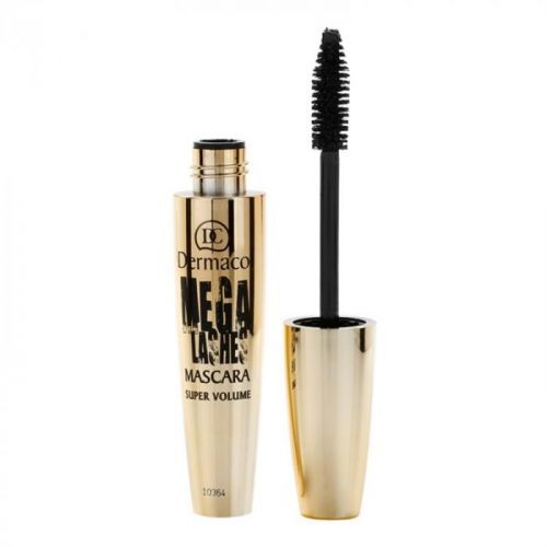 Dermacol Mega Lashes riasenka pre objem odtieň Black 13 ml