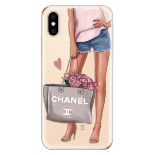 Odolné silikónové puzdro iSaprio - Fashion Bag - iPhone XS